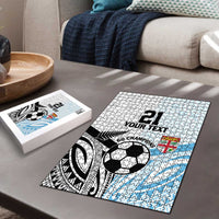 New Zealand-Fiji Football Custom Puzzle Together Go Champions - Polynesian Pride