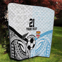 New Zealand-Fiji Football Custom Quilt Together Go Champions LT9 - Polynesian Pride