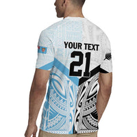 New Zealand-Fiji Football Custom Rugby Jersey Together Go Champions LT9 - Polynesian Pride