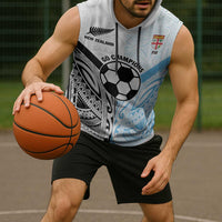 New Zealand-Fiji Football Custom Sleeveless Hoodie Together Go Champions LT9 - Polynesian Pride