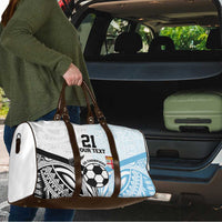 New Zealand-Fiji Football Custom Travel Bag Together Go Champions LT9 - Polynesian Pride