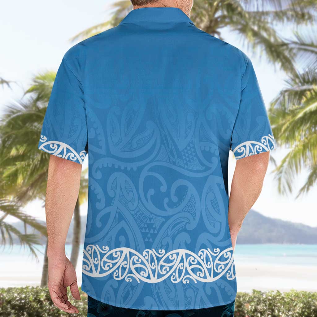 New Zealand Nurses Week Hawaiian Shirt Maori Kowhaiwhai Blue Tribal LT9 - Polynesian Pride