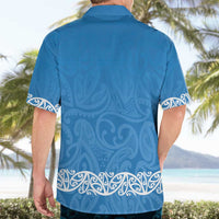 New Zealand Nurses Week Hawaiian Shirt Maori Kowhaiwhai Blue Tribal LT9 - Polynesian Pride