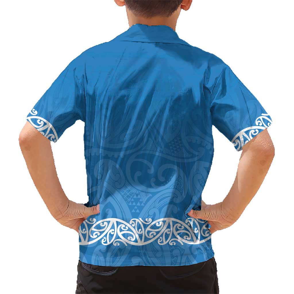 New Zealand Nurses Week Hawaiian Shirt Maori Kowhaiwhai Blue Tribal LT9 - Polynesian Pride