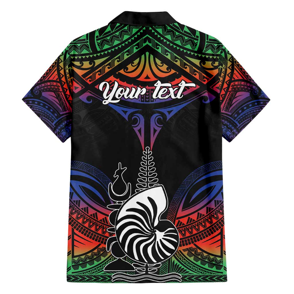 Personalised New Caledonia All Saints Day Family Matching Off Shoulder Maxi Dress and Hawaiian Shirt Candle Light with Polynesian Style LT9 - Polynesian Pride