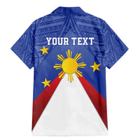 Personalized Pilipinas Eight-Rayed Sun Family Matching Mermaid Dress and Hawaiian Shirt Philippines Map With Polynesian Style LT9 - Polynesian Pride