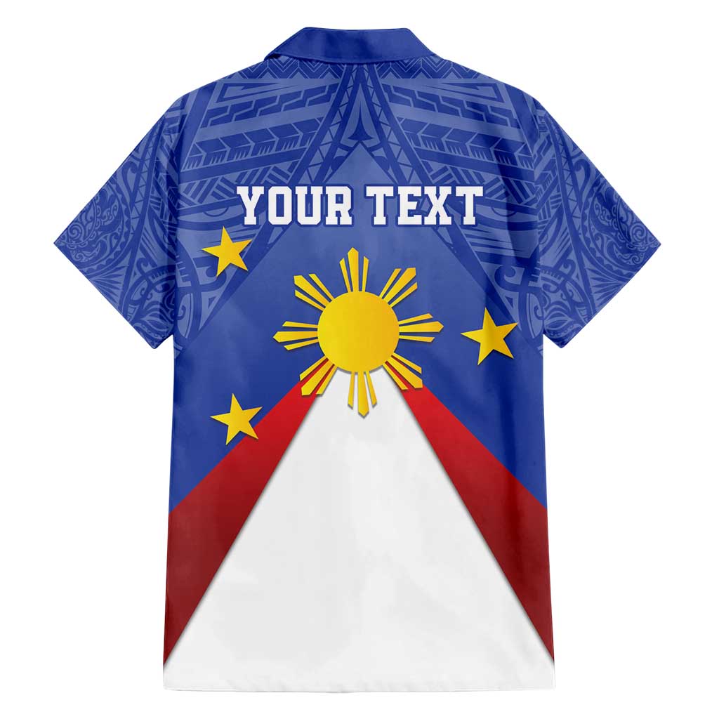 Personalized Pilipinas Eight-Rayed Sun Family Matching Short Sleeve Bodycon Dress and Hawaiian Shirt Philippines Map With Polynesian Style LT9 - Polynesian Pride