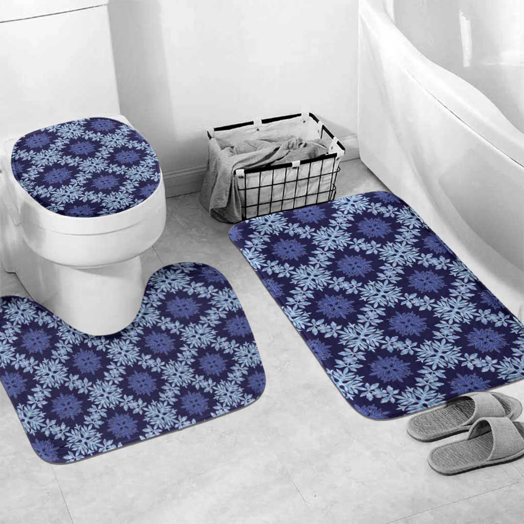 Palaka Hawaiian Quilt Seamless Pattern Bathroom Set - Polynesian Pride