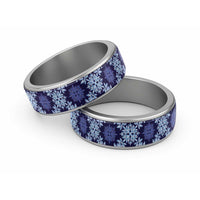 Palaka Hawaiian Quilt Seamless Pattern Classic Ring - Polynesian Pride