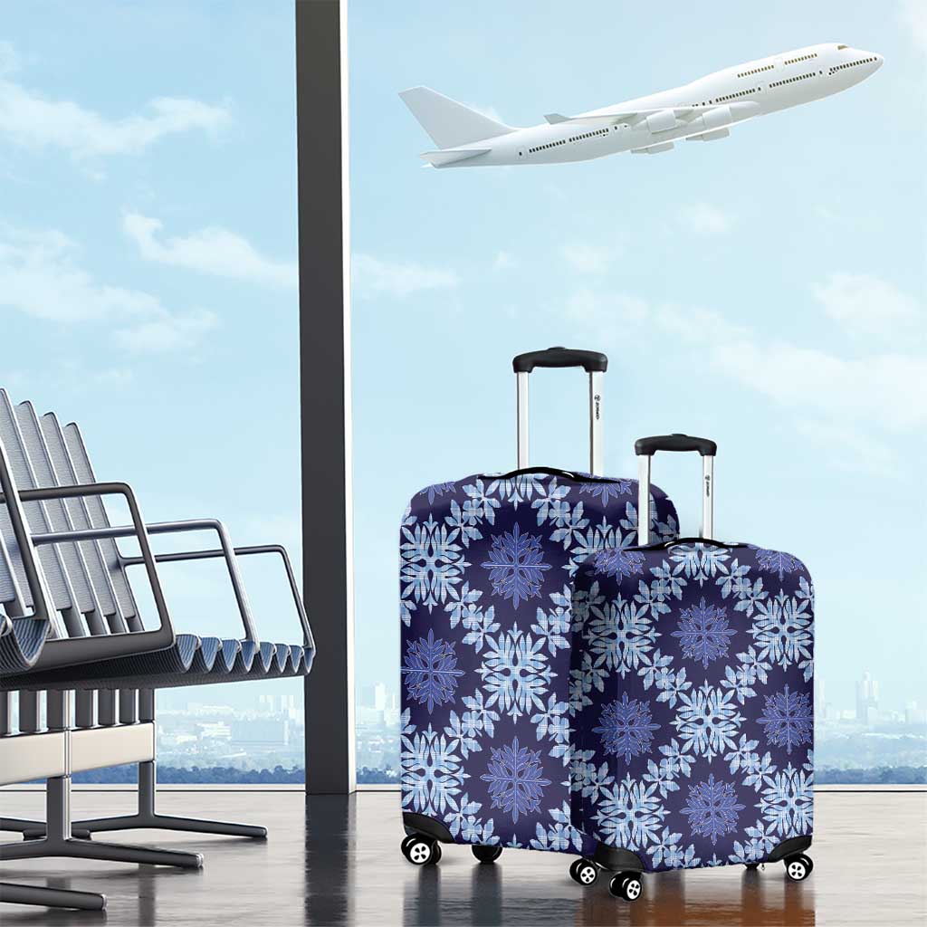 Palaka Hawaiian Quilt Seamless Pattern Luggage Cover - Polynesian Pride