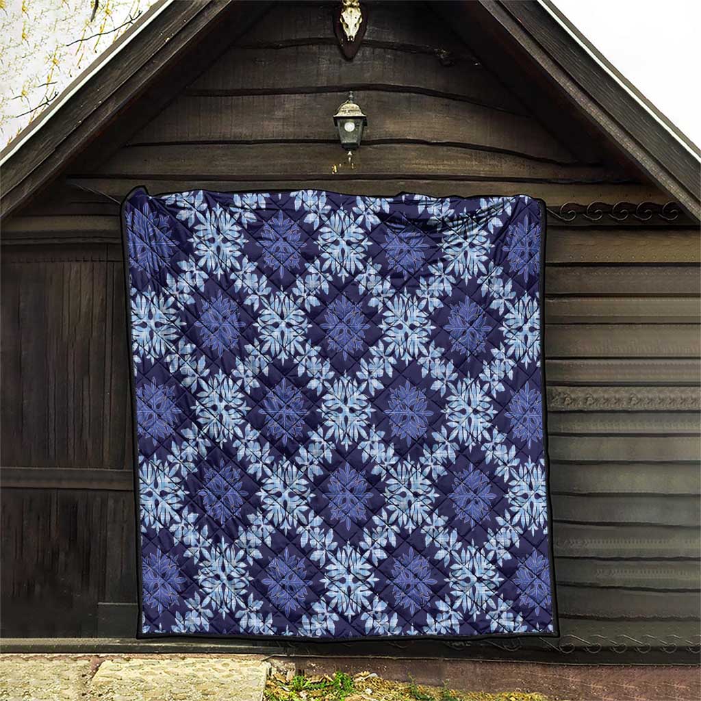 Palaka Hawaiian Quilt Seamless Pattern Quilt - Polynesian Pride