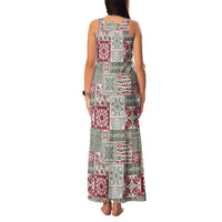 Mele Kalikimaka Hawaii Christmas Family Matching Tank Maxi Dress and Hawaiian Shirt Aloha Spirit with Hawaiian Quilt Pattern LT9 - Polynesian Pride