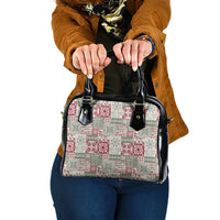 Mele Kalikimaka Hawaii Christmas Shoulder Handbag Aloha Spirit with Hawaiian Quilt Pattern - Polynesian Pride