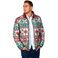 Mele Kalikimaka Hawaii Christmas Padded Jacket Hawaiian Quilt Pattern Style LT9 - Polynesian Pride