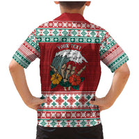 Shaka Sign Skull Mele Kalikimaka Personalized Family Matching Mermaid Dress and Hawaiian Shirt Hawaiian Quilt Pattern LT9 - Polynesian Pride