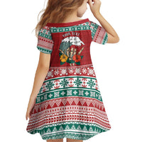 Shaka Sign Skull Mele Kalikimaka Personalized Family Matching Short Sleeve Bodycon Dress and Hawaiian Shirt Hawaiian Quilt Pattern LT9 - Polynesian Pride