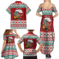 Shaka Sign Skull Mele Kalikimaka Personalized Family Matching Summer Maxi Dress and Hawaiian Shirt Hawaiian Quilt Pattern LT9 - Polynesian Pride