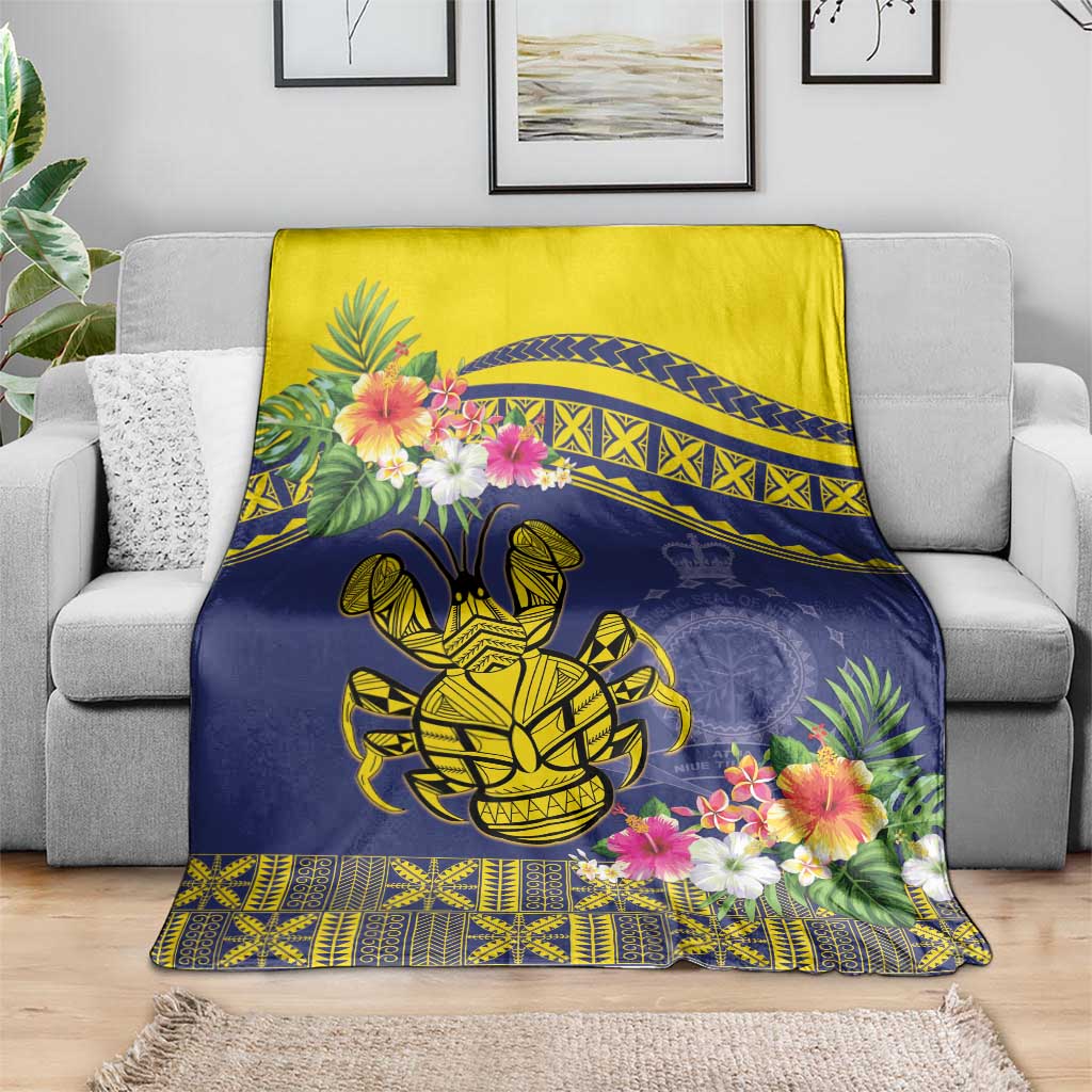 Niue Coconut Crab Blanket Rock of Polynesia