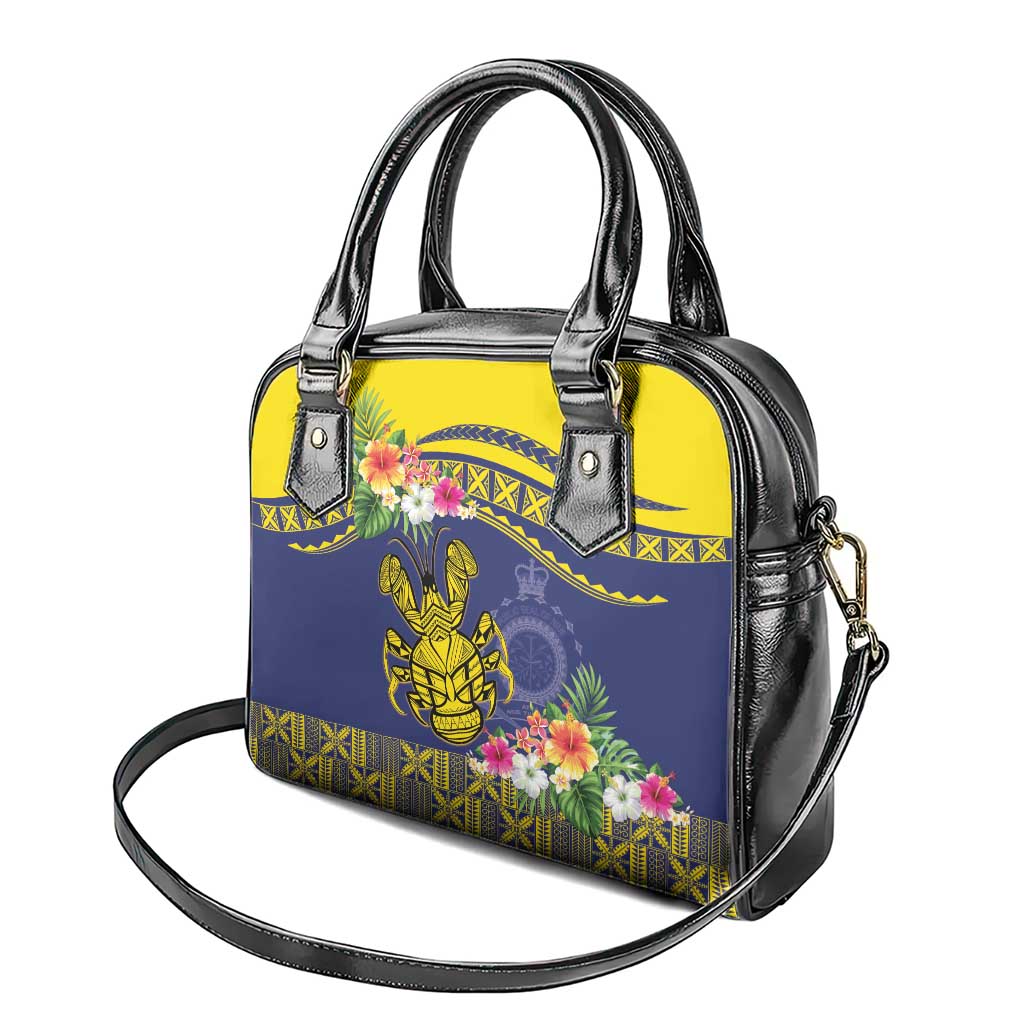 Niue Coconut Crab Shoulder Handbag Rock of Polynesia