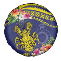 Niue Coconut Crab Spare Tire Cover Rock of Polynesia LT9 - Polynesian Pride