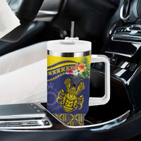 Niue Coconut Crab Tumbler With Handle Rock of Polynesia LT9 - Polynesian Pride