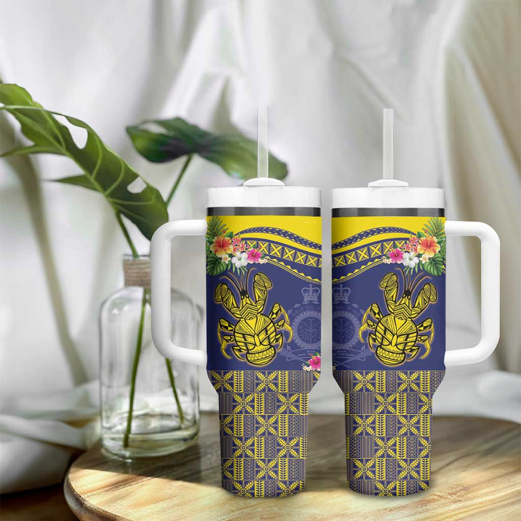 Niue Coconut Crab Tumbler With Handle Rock of Polynesia LT9 - Polynesian Pride
