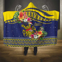 Monuina e Kilisimasi Niue Christmas Hooded Blanket Niuean Tribal Pattern LT9 - Polynesian Pride