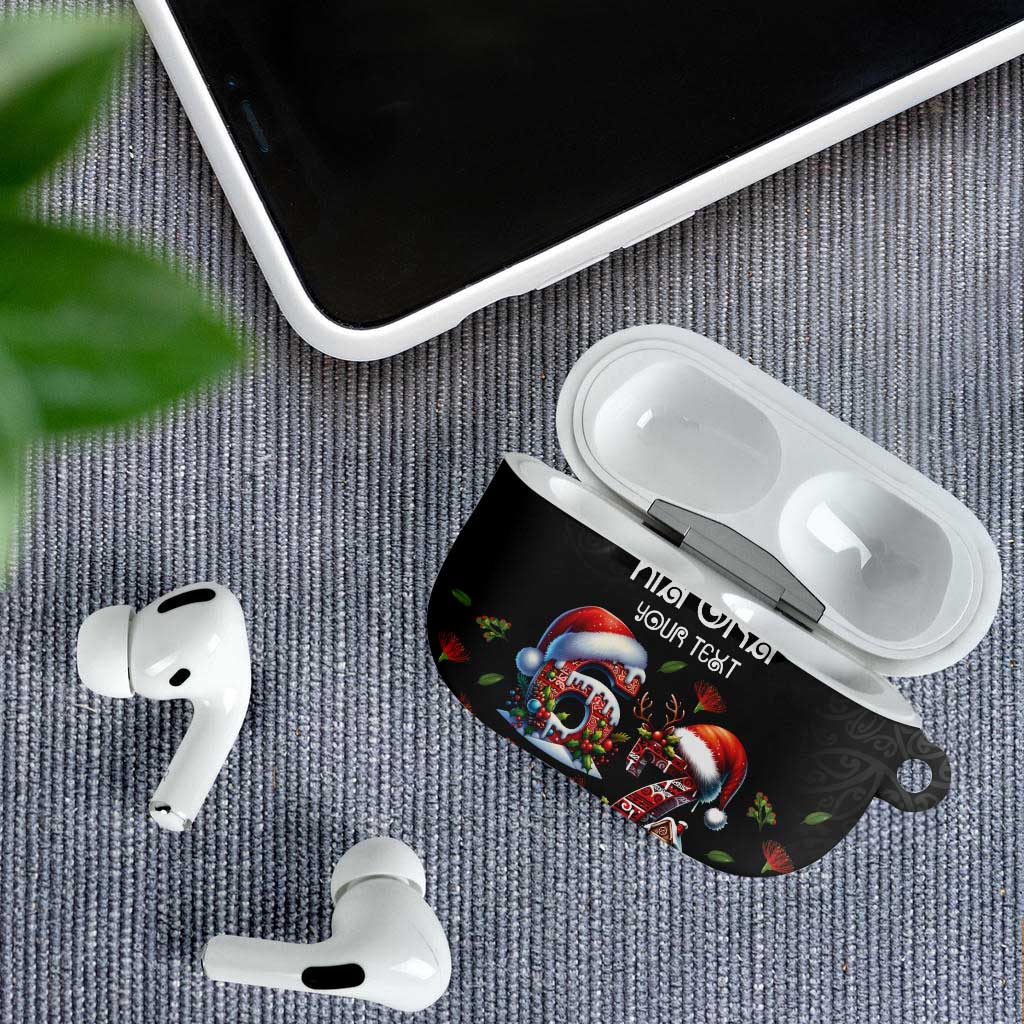 Aotearoa Six Seven Personalized AirPods Case New Zealand Funny Christmas - Polynesian Pride