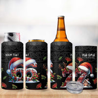 Aotearoa Six Seven Personalized 4 in 1 Can Cooler Tumbler New Zealand Funny Christmas LT9 - Polynesian Pride