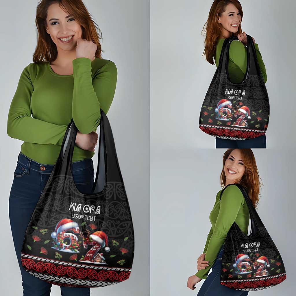Aotearoa Six Seven Personalized Grocery Bag New Zealand Funny Christmas - Polynesian Pride