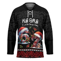 Aotearoa Six Seven Personalized Hockey Jersey New Zealand Funny Christmas - Polynesian Pride