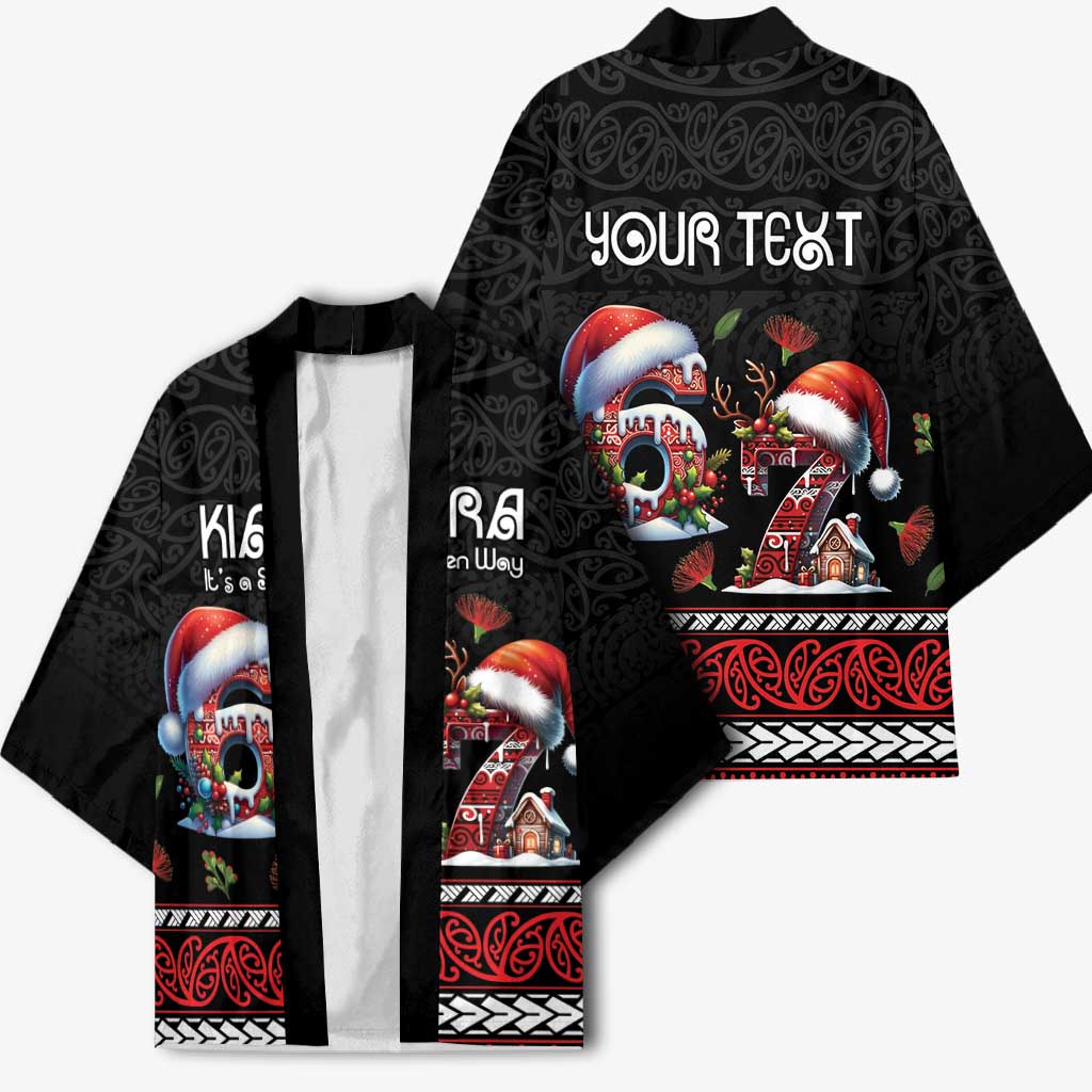 Aotearoa Six Seven Personalized Kimono New Zealand Funny Christmas - Polynesian Pride