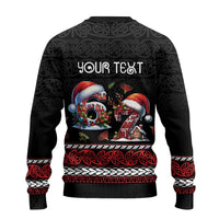 Aotearoa Six Seven Personalized Ugly Christmas Sweater New Zealand Funny Christmas LT9 - Polynesian Pride