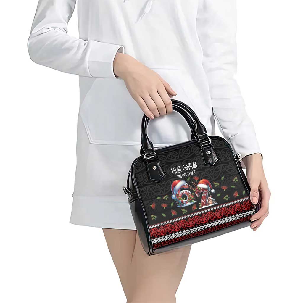 Aotearoa Six Seven Personalized Shoulder Handbag New Zealand Funny Christmas - Polynesian Pride
