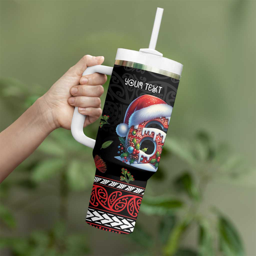 Aotearoa Six Seven Personalized Tumbler With Handle New Zealand Funny Christmas - Polynesian Pride