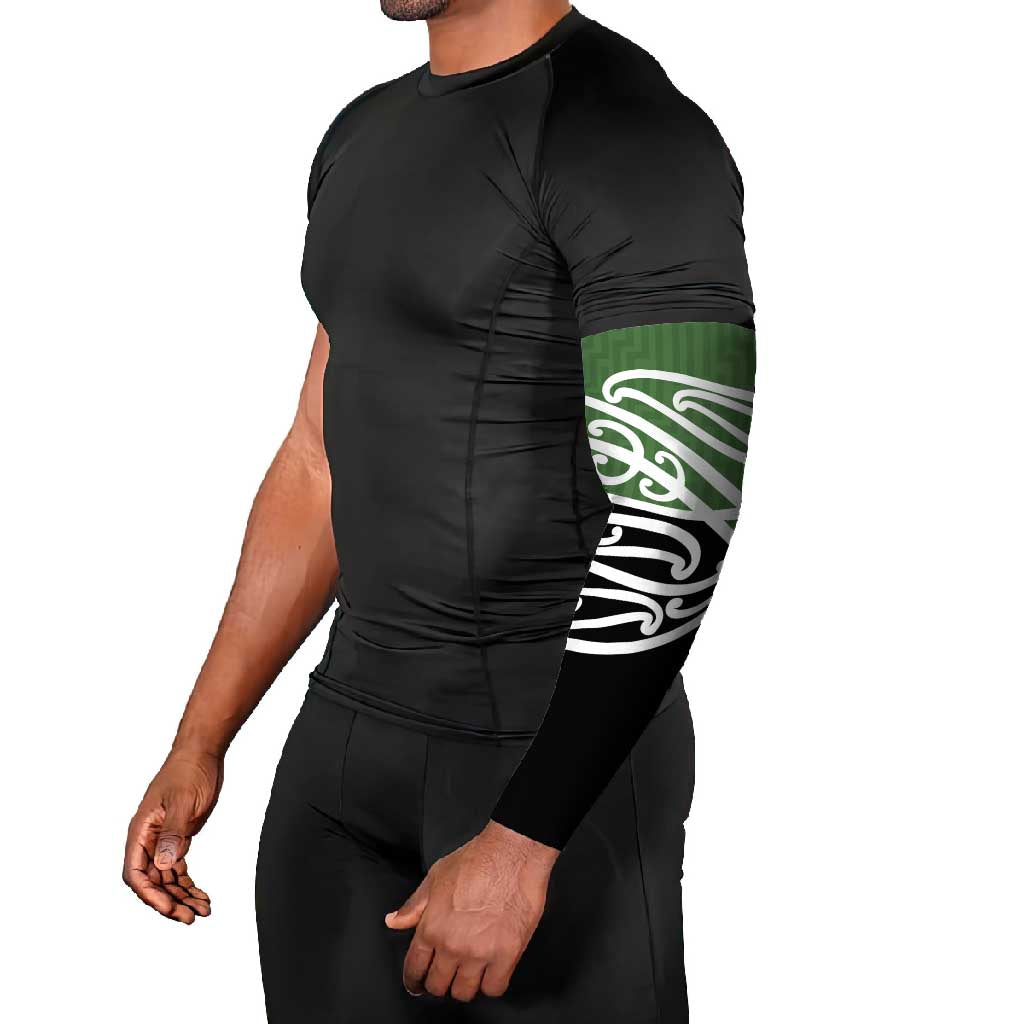 Green Fern New Zealand Kowhai Ngutukak Arm Sleeves LT9 - Polynesian Pride