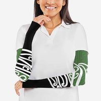 Green Fern New Zealand Kowhai Ngutukak Arm Sleeves LT9 - Polynesian Pride