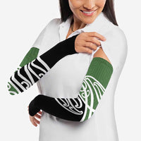Green Fern New Zealand Kowhai Ngutukak Arm Sleeves LT9 - Polynesian Pride