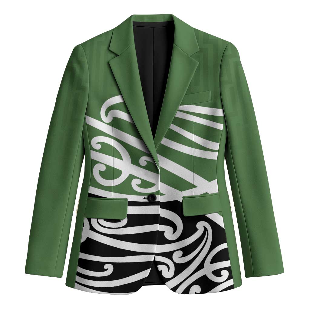 Green Fern New Zealand Kowhai Ngutukak Blazer - Polynesian Pride