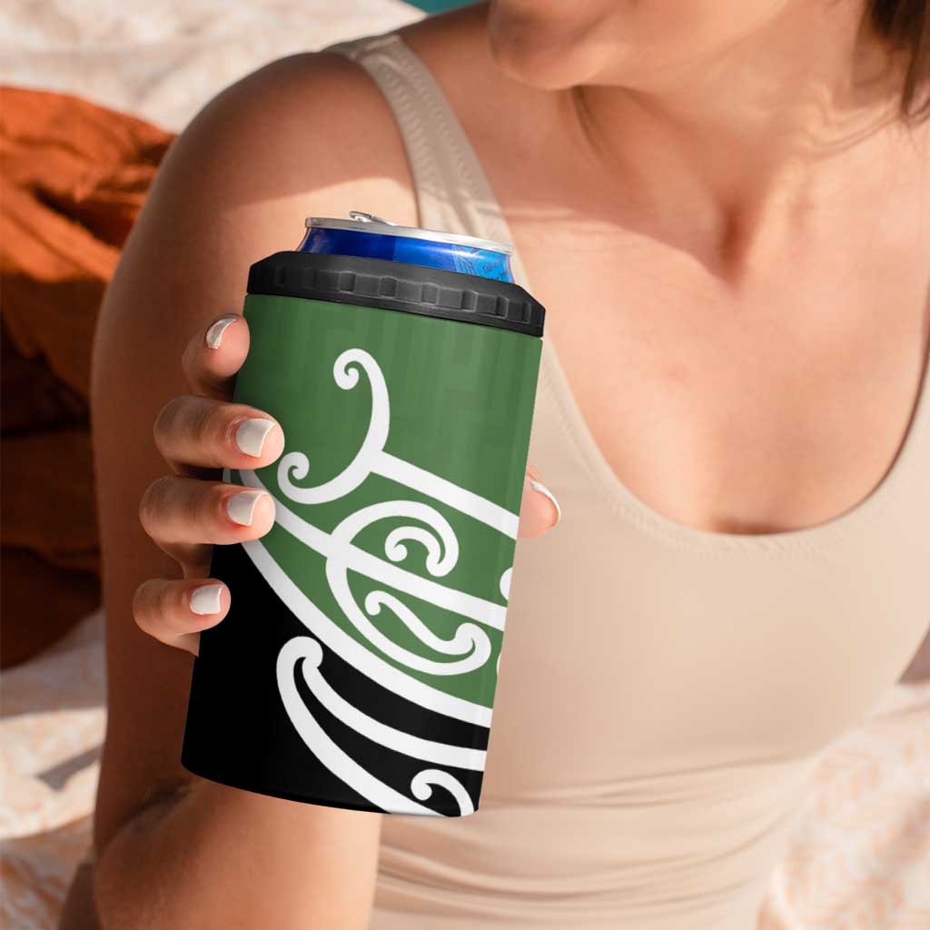 Green Fern New Zealand Kowhai Ngutukak 4 in 1 Can Cooler Tumbler LT9 - Polynesian Pride