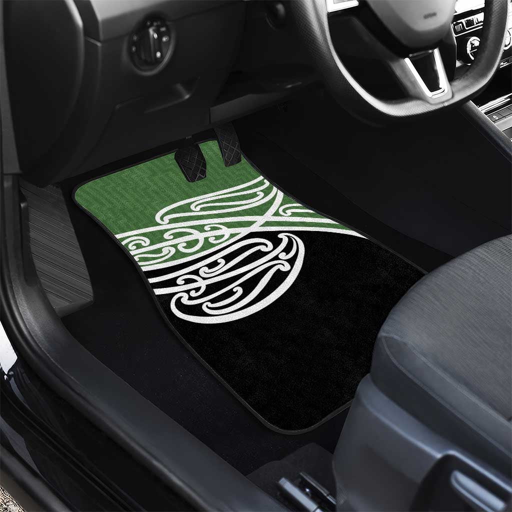 Green Fern New Zealand Kowhai Ngutukak Car Mats LT9 - Polynesian Pride