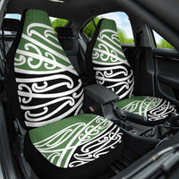 Green Fern New Zealand Kowhai Ngutukak Car Seat Cover LT9 One Size Green - Polynesian Pride