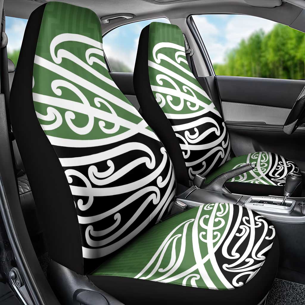 Green Fern New Zealand Kowhai Ngutukak Car Seat Cover LT9 - Polynesian Pride