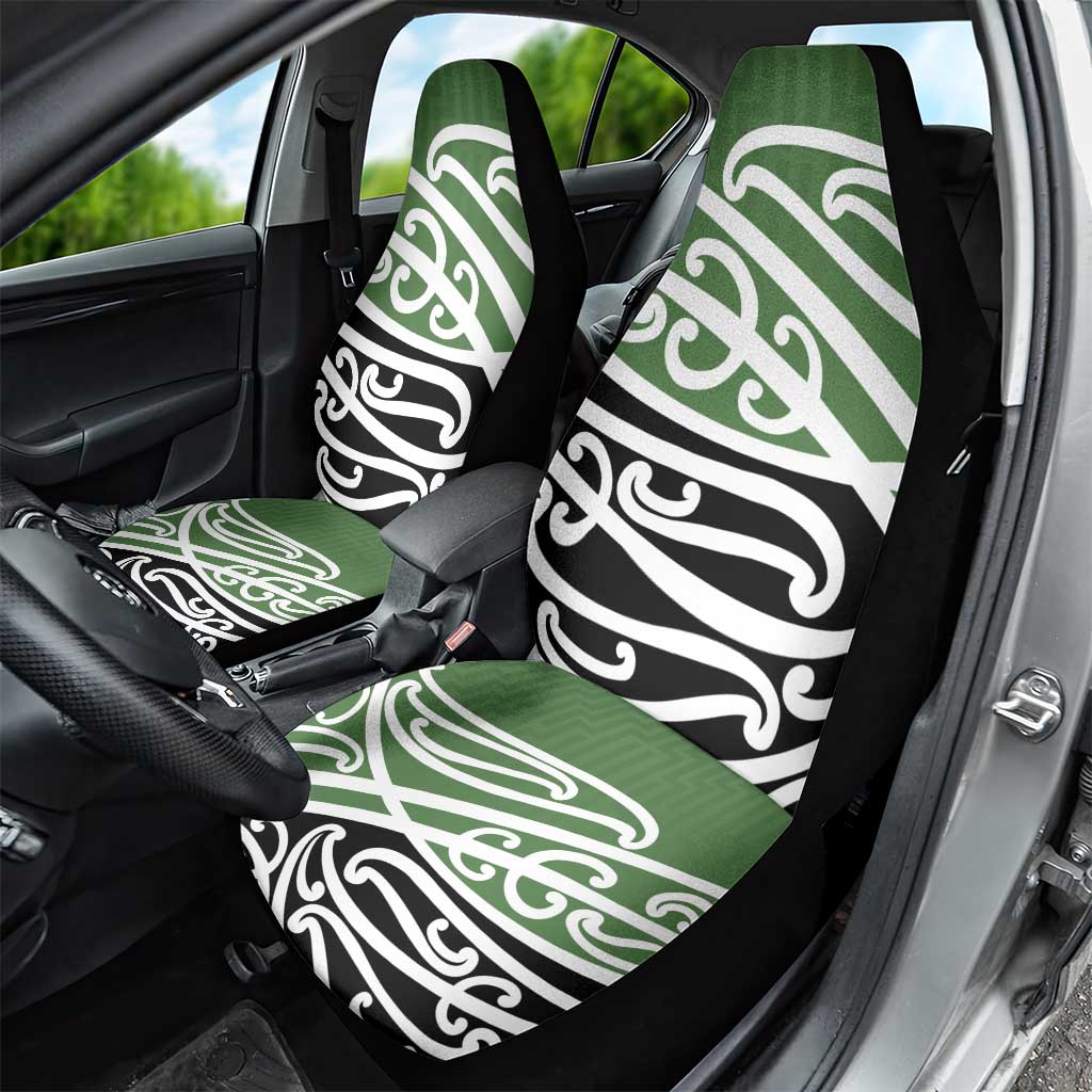 Green Fern New Zealand Kowhai Ngutukak Car Seat Cover LT9 - Polynesian Pride