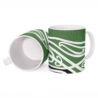 Green Fern New Zealand Kowhai Ngutukak Ceramic Mug LT9 - Polynesian Pride