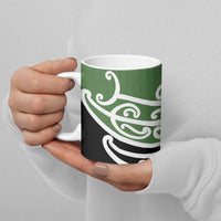 Green Fern New Zealand Kowhai Ngutukak Ceramic Mug LT9 - Polynesian Pride