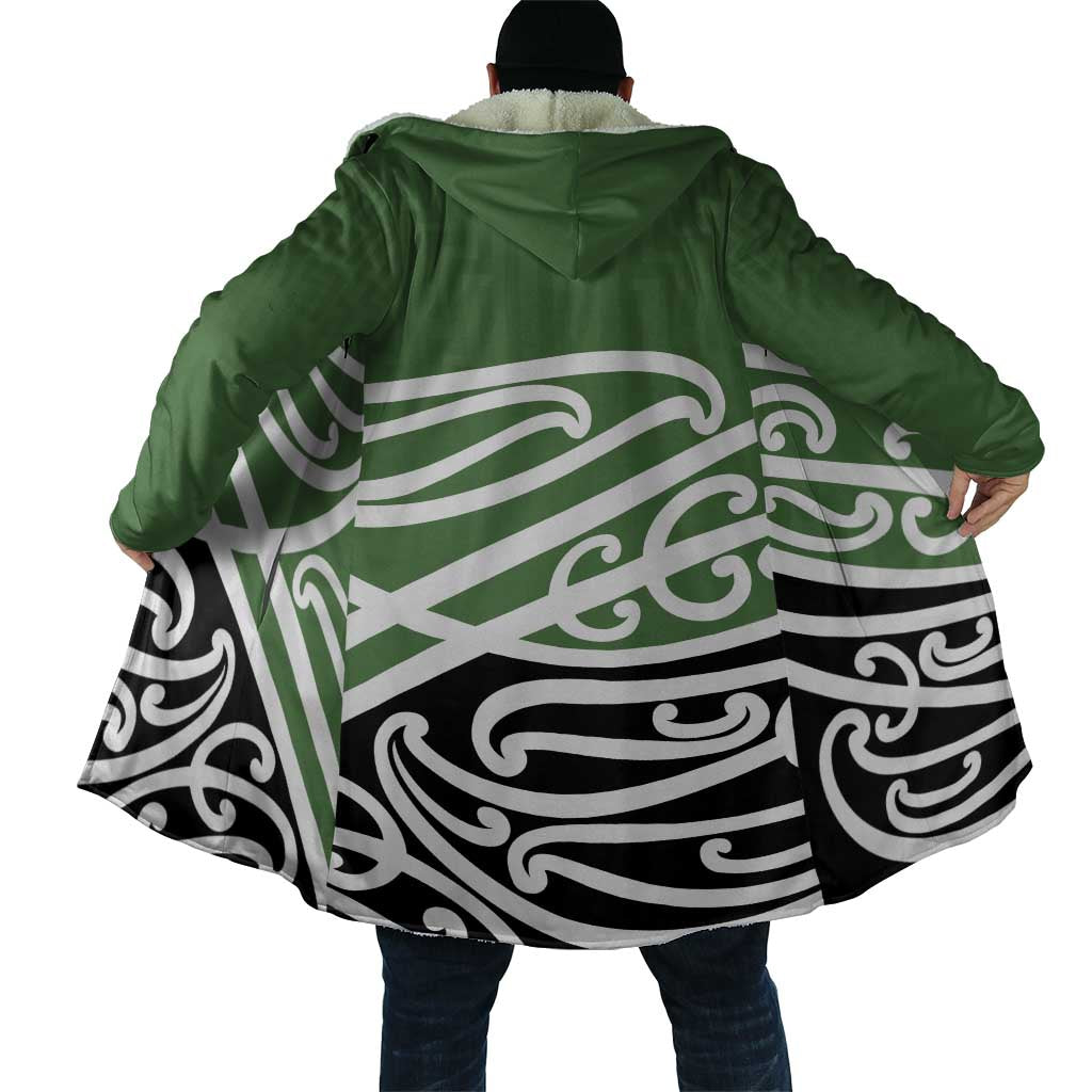 Green Fern New Zealand Kowhai Ngutukak Cloak - Polynesian Pride