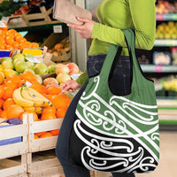 Green Fern New Zealand Kowhai Ngutukak Grocery Bag LT9 - Polynesian Pride