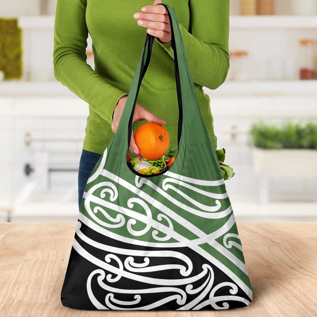 Green Fern New Zealand Kowhai Ngutukak Grocery Bag LT9 - Polynesian Pride