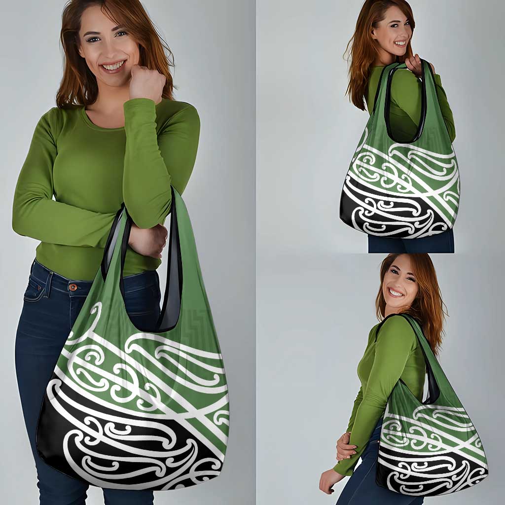 Green Fern New Zealand Kowhai Ngutukak Grocery Bag LT9 - Polynesian Pride